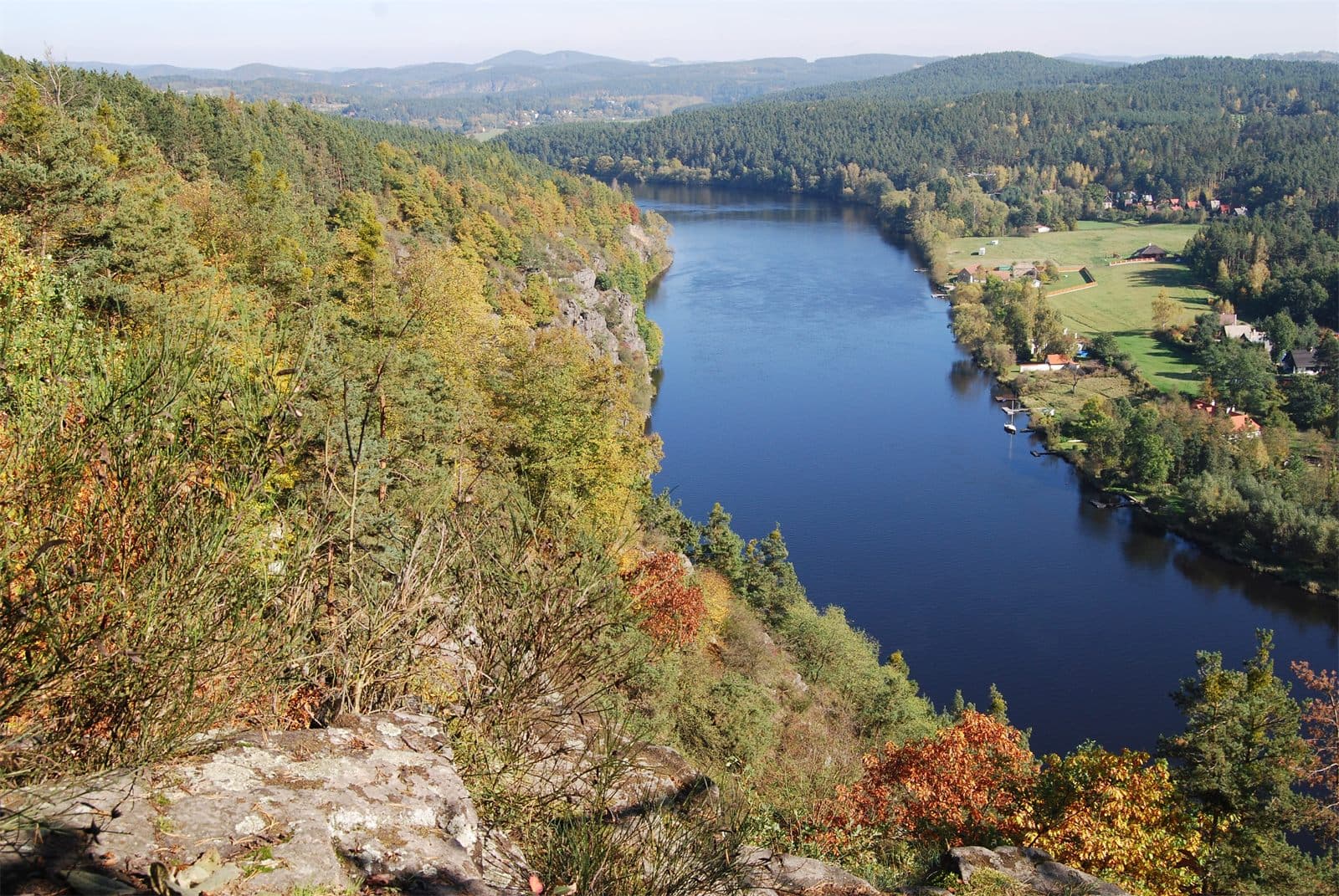 Slapy Reservoir